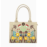 Premium Jute Tote Bag - Beige
